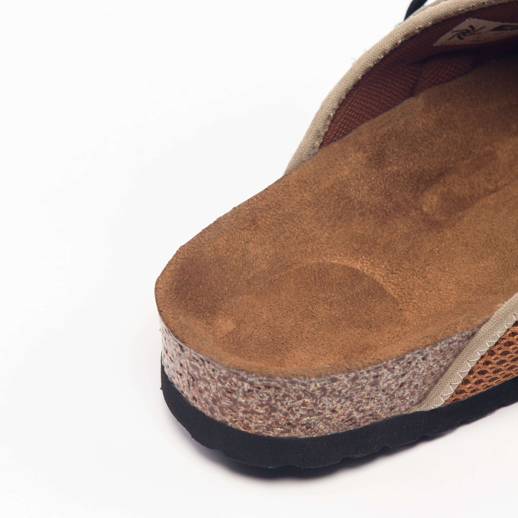 Lightweight Sandal At-Tayyara | Tan Honeycomb Mesh | Adjustable Strap | YKK Buckle | | Julaybib